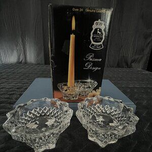 Vintage Prisma Design 24% Genuine Lead Crystal